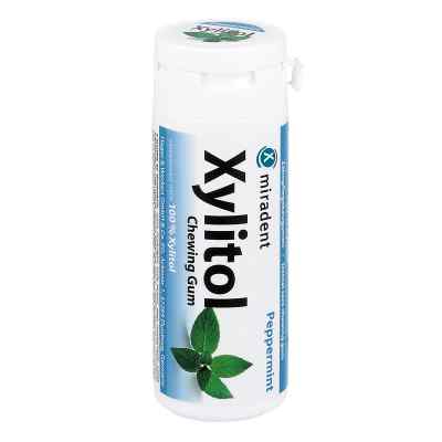 Miradent Zahnpflegekaugummi Xylitol Pfefferminz bei apo-discounter.de bestellen
