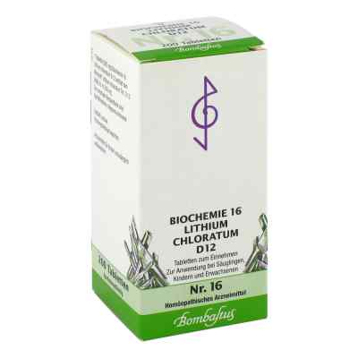 Biochemie 16 Lithium chloratum D12 Tabletten bei apo-discounter.de bestellen