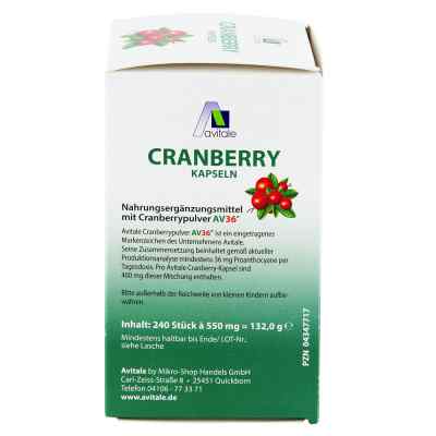 Cranberry Kapseln 400 mg bei apo-discounter.de bestellen
