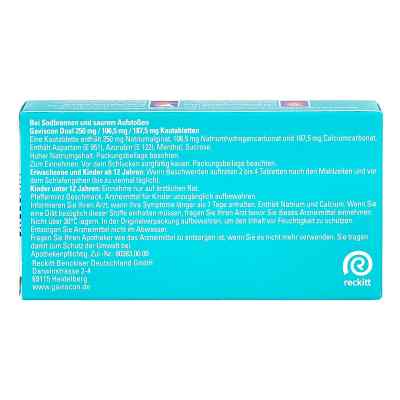 Gaviscon Dual 250mg/106,5mg/187,5mg Kautabletten bei apo-discounter.de bestellen