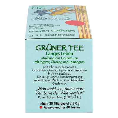 Grüner Tee + Ingwer + Ginseng Filterbeutel bei apo-discounter.de bestellen