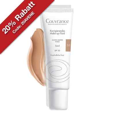 Avène Couvrance Korrigierendes Make–Up Fluid Sand 3.0