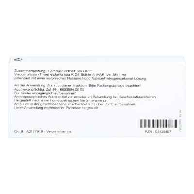 Iscucin Tiliae St.a Ampullen bei apo-discounter.de bestellen