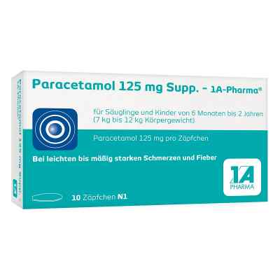 Paracetamol 125mg-1A Pharma bei apo-discounter.de bestellen