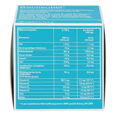 Bactisubtil Complex Kapseln bei apo-discounter.de bestellen