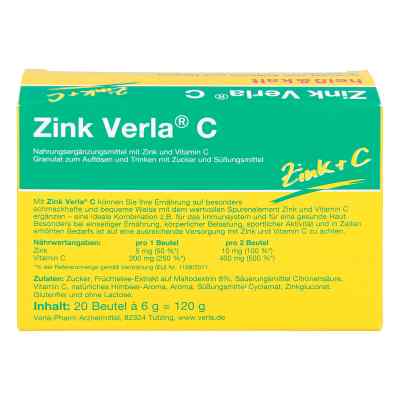 Zink Verla C Granulat bei apo-discounter.de bestellen