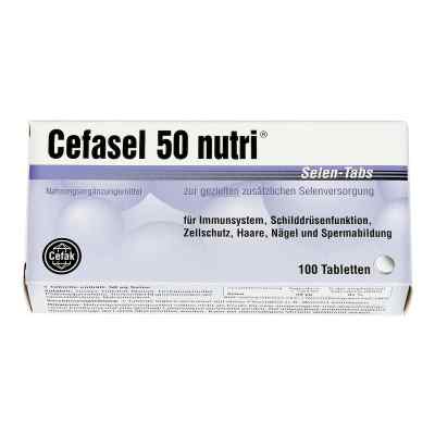 Cefasel 50 nutri Selen Tabs Tabletten bei apo-discounter.de bestellen