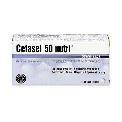 Cefasel 50 nutri Selen Tabs Tabletten bei apo-discounter.de bestellen