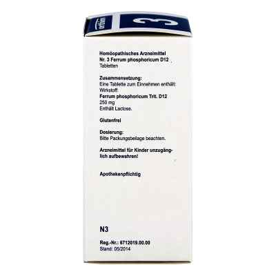 Biochemie Orthim 3 Ferrum phosphoricum D12 Tabletten bei apo-discounter.de bestellen