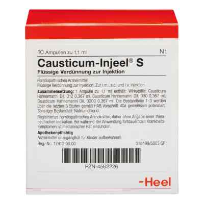 Causticum Injeel S Ampullen bei apo-discounter.de bestellen