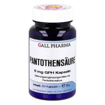 Pantothensäure 6 mg Gph Kapseln bei apo-discounter.de bestellen