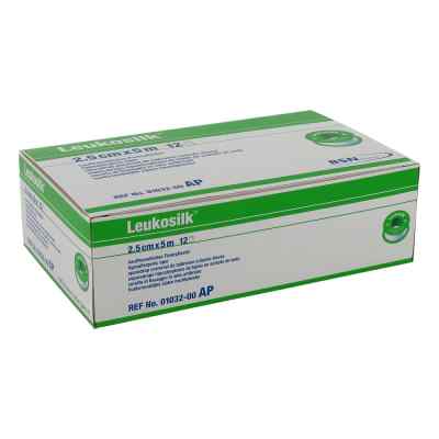 Leukosilk 5 m x 2,50 cm 1032 12 stk von BSN medical GmbH PZN 04593652