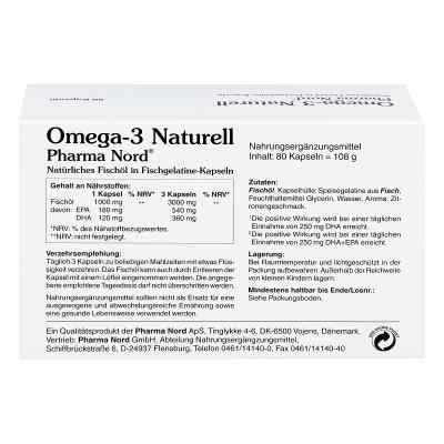 Omega 3 Naturell Pharma Nord Kapseln bei apo-discounter.de bestellen