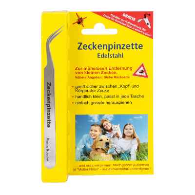 Zeckenpinzette Chirurgenstahl bei apo-discounter.de bestellen