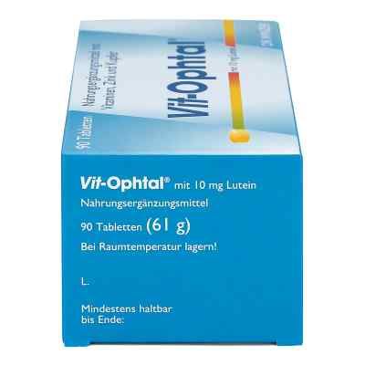 Vit Ophtal mit 10 mg Lutein Tabletten bei apo-discounter.de bestellen