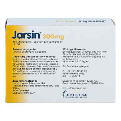 Jarsin 300mg bei apo-discounter.de bestellen