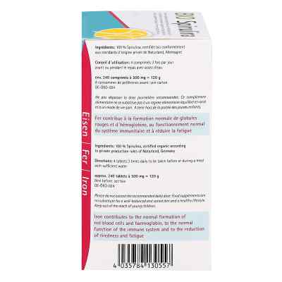 Spirulina 500 mg Bio Naturland Tabletten bei apo-discounter.de bestellen