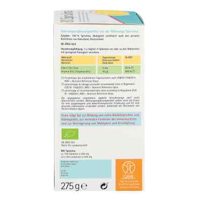 Spirulina 500 mg Bio Naturland Tabletten bei apo-discounter.de bestellen