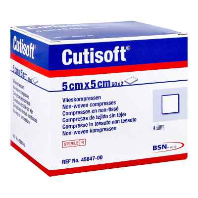 Cutisoft Vlieskompressen 5x5 cm steril bei apo-discounter.de bestellen