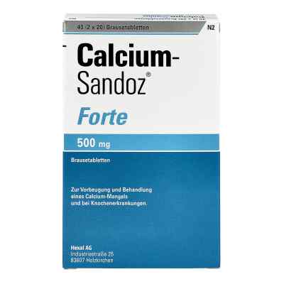 Calcium-Sandoz forte 500mg bei apo-discounter.de bestellen