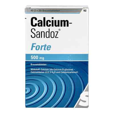 Calcium-Sandoz forte 500mg bei apo-discounter.de bestellen