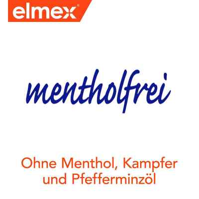 Elmex mentholfrei Zahnpasta mit Faltschachtel bei apo-discounter.de bestellen