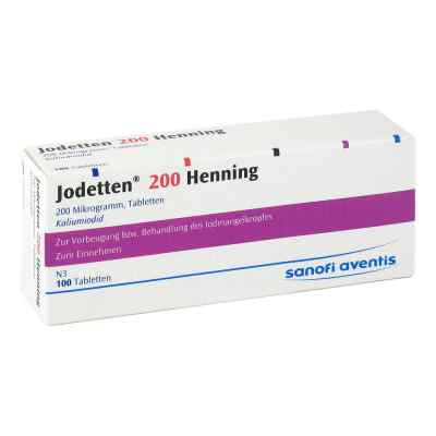 Jodetten 200 Henning 200 Mikrogramm bei apo-discounter.de bestellen