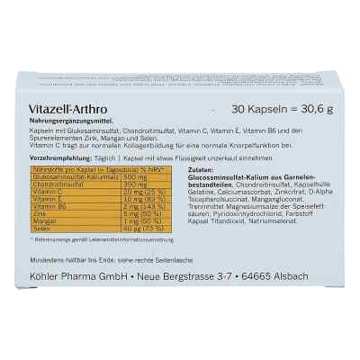 Vitazell Arthro Kapseln bei apo-discounter.de bestellen