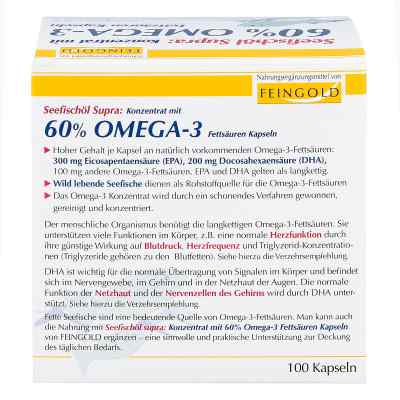 Seefischöl Supra mit 60% Omega-3-fetts.weichkaps. bei apo-discounter.de bestellen