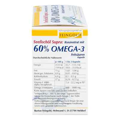Seefischöl Supra mit 60% Omega-3-fetts.weichkaps. bei apo-discounter.de bestellen