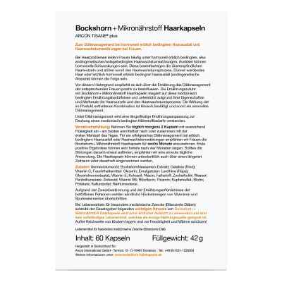 Bockshorn + Mikronährstoff Haarkapseln Tisane p bei apo-discounter.de bestellen