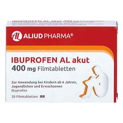 Ibuprofen AL akut 400mg bei apo-discounter.de bestellen