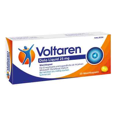 Voltaren Dolo Liquid 25mg Weichkapsel mit Diclofenac bei apo-discounter.de bestellen