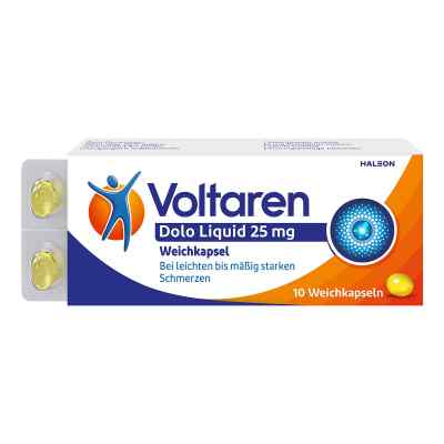Voltaren Dolo Liquid 25mg Weichkapsel mit Diclofenac bei apo-discounter.de bestellen