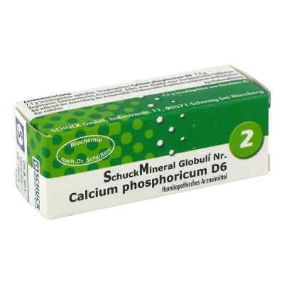 Schuckmineral Globuli 2 Calcium phosphoricum D6 bei apo-discounter.de bestellen