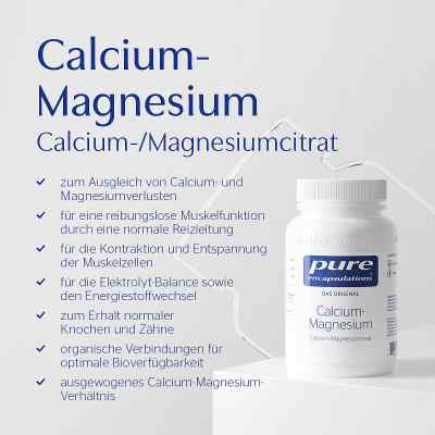Pure Encapsulations Calcium Magnesium Calcium-/Magnesiumcitrat bei apo-discounter.de bestellen