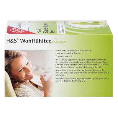 H&s Wohlfühltee feminin Säuren Basen Tee Filterb bei apo-discounter.de bestellen