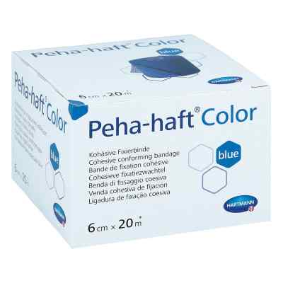 Peha Haft Color Fixierbinde 6cmx20m blau bei apo-discounter.de bestellen