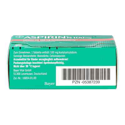 Aspirin N 100mg bei apo-discounter.de bestellen