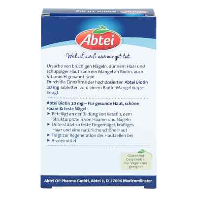 Abtei Biotin 10 mg Tabletten bei apo-discounter.de bestellen