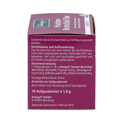 Kneipp Tee Husten Bronchial Filterbeutel bei apo-discounter.de bestellen