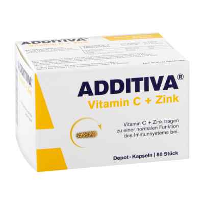 Additiva Vitamin C+Zink Depotkaps.aktionspackung bei apo-discounter.de bestellen