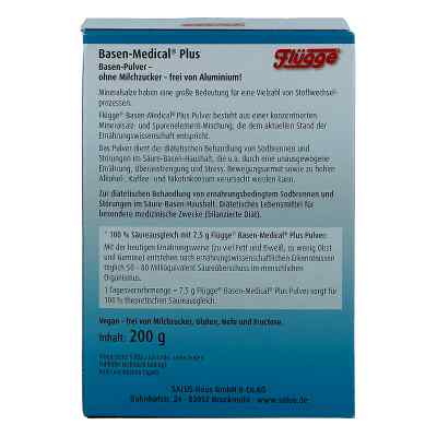 Flügge Basen-medical Plus Basen-pulver bei apo-discounter.de bestellen