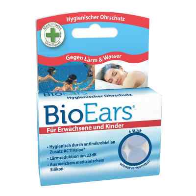 Bioears Silikon Ohrstöpsel antimikrobielle bei apo-discounter.de bestellen