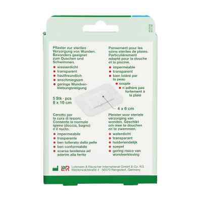 Ratioline aqua Duschpflaster Plus 8x10 cm steril bei apo-discounter.de bestellen