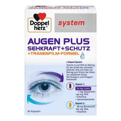 Doppelherz Augen plus Sehkraft+schutz system Kapsel (n) bei apo-discounter.de bestellen
