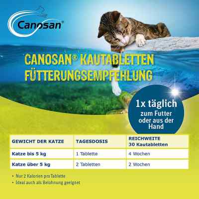 Canosan Katze Kautabletten bei apo-discounter.de bestellen