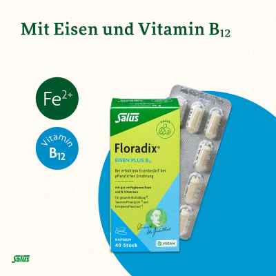 Floradix Eisen plus B12 vegan Kapseln bei apo-discounter.de bestellen