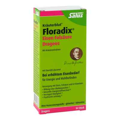 Floradix Eisen Folsäure Dragees bei apo-discounter.de bestellen
