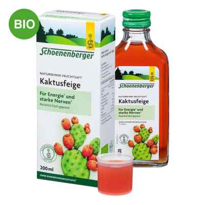 Kaktusfeige Saft bio Schoenenberger bei apo-discounter.de bestellen